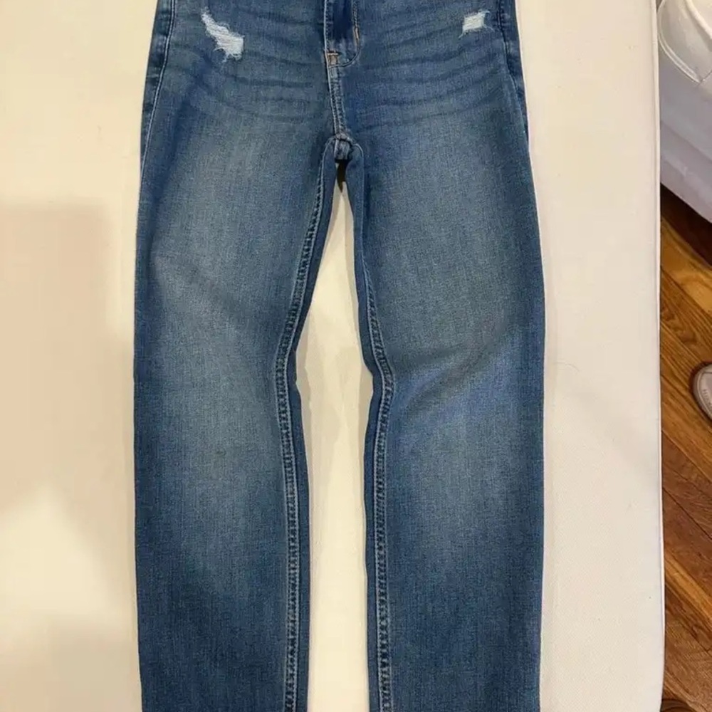 Blue Distressed Jeans